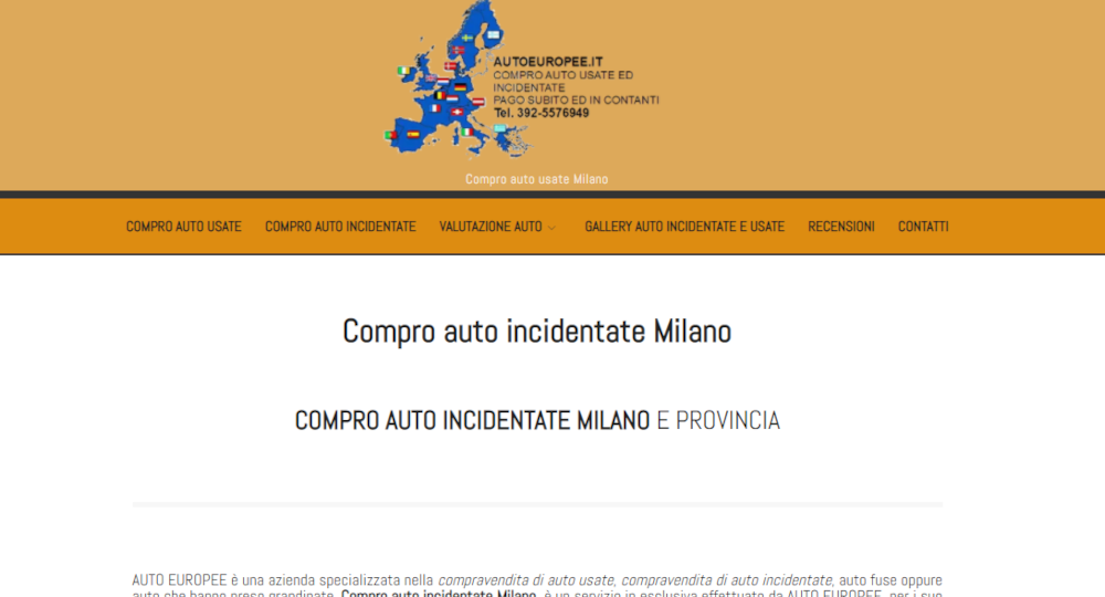 posizionamento seo autoeuropee